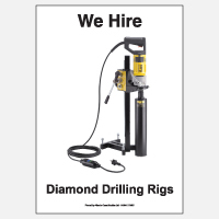 We Hire Diamond Drilling Rigs