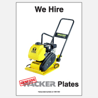 We Hire Wacker Plates