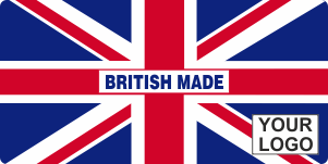 British Made Branded Sticker