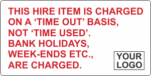 Charged on time out basis