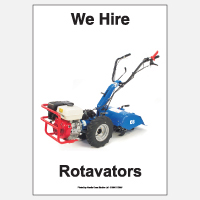 We Hire Rotavators